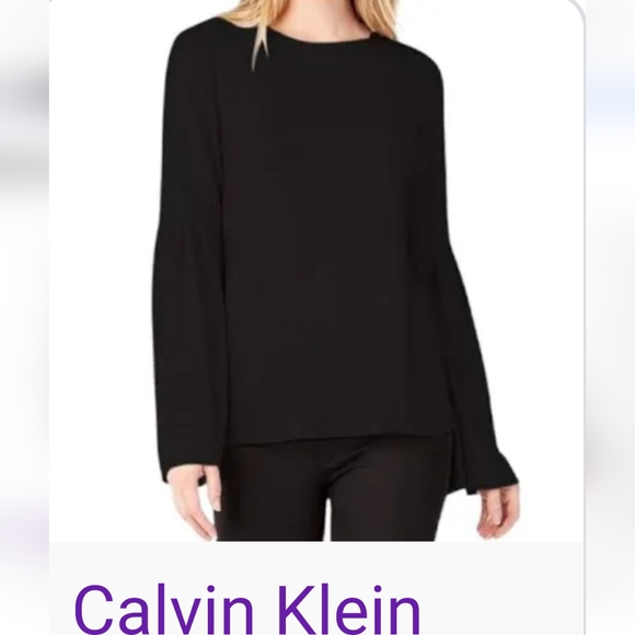 Calvin Klein Tops - Calvin Klein Black Long Sleeve Top